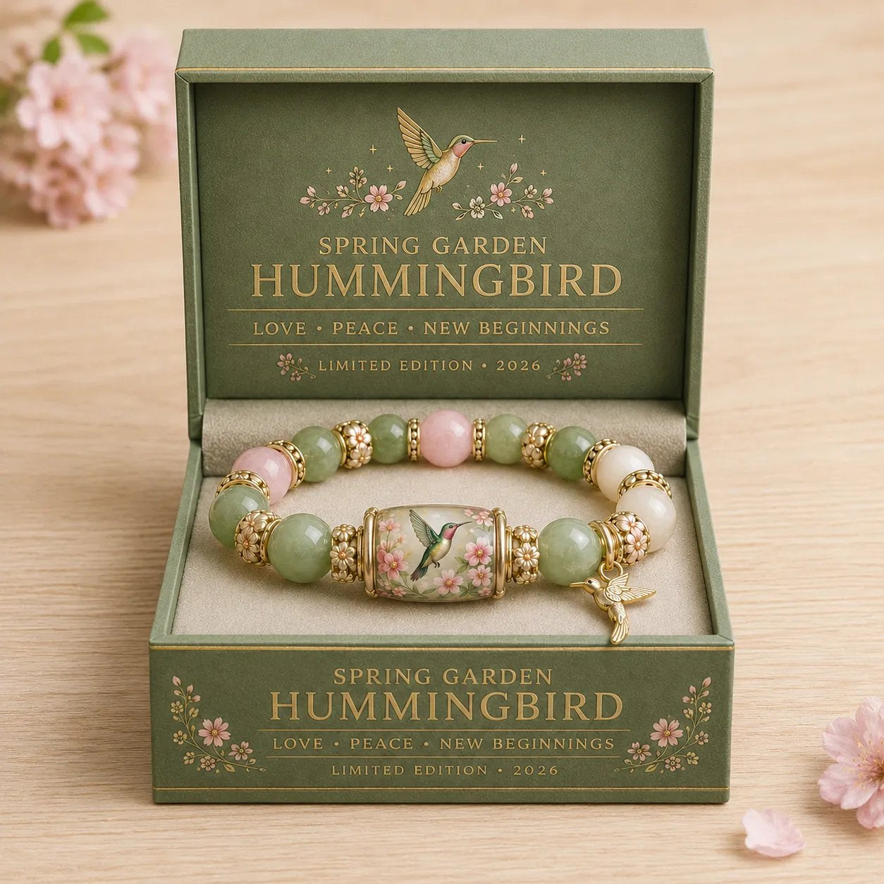 💖Handmade Highland Cow Blessing Bracelet