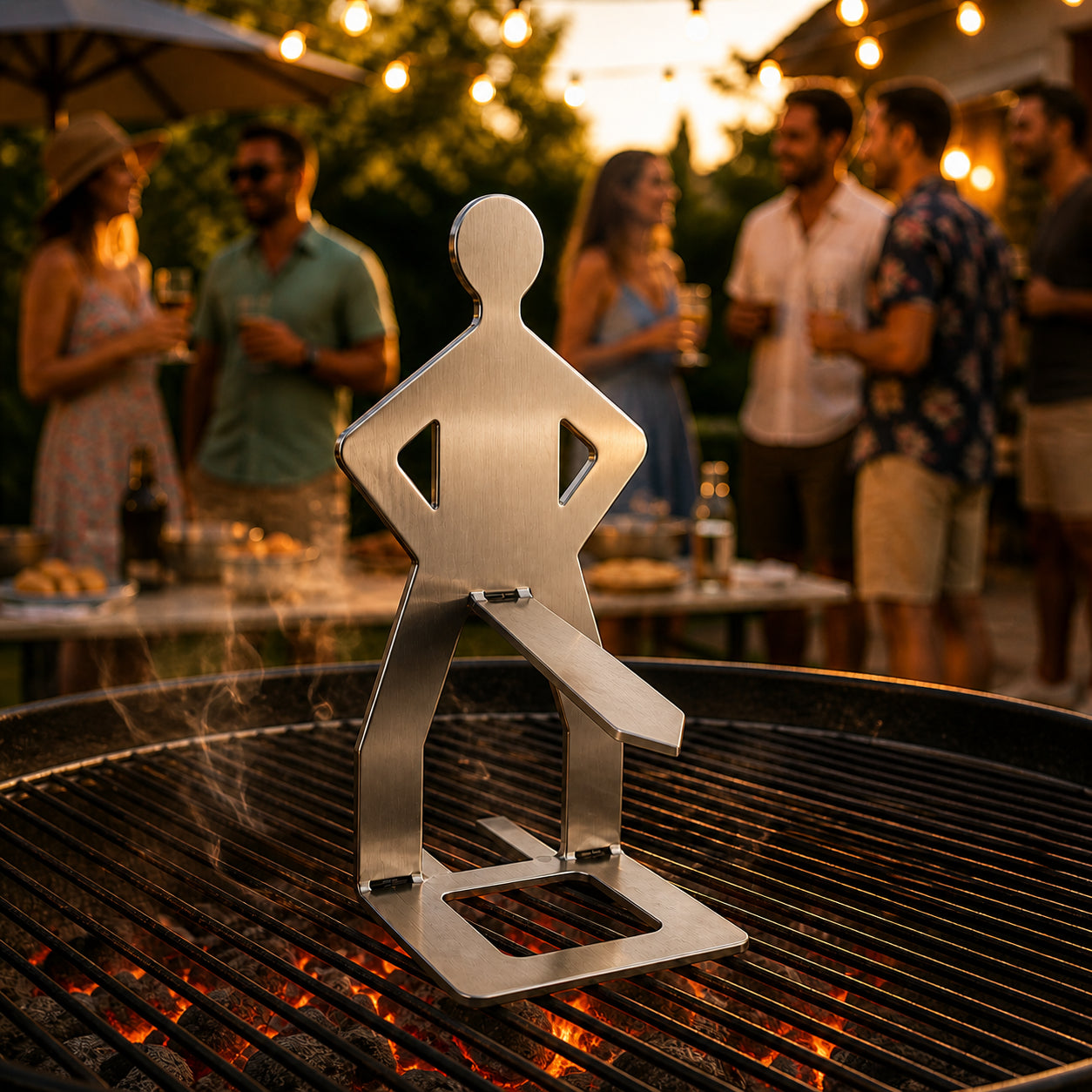 Fun BBQ Sausage Holder