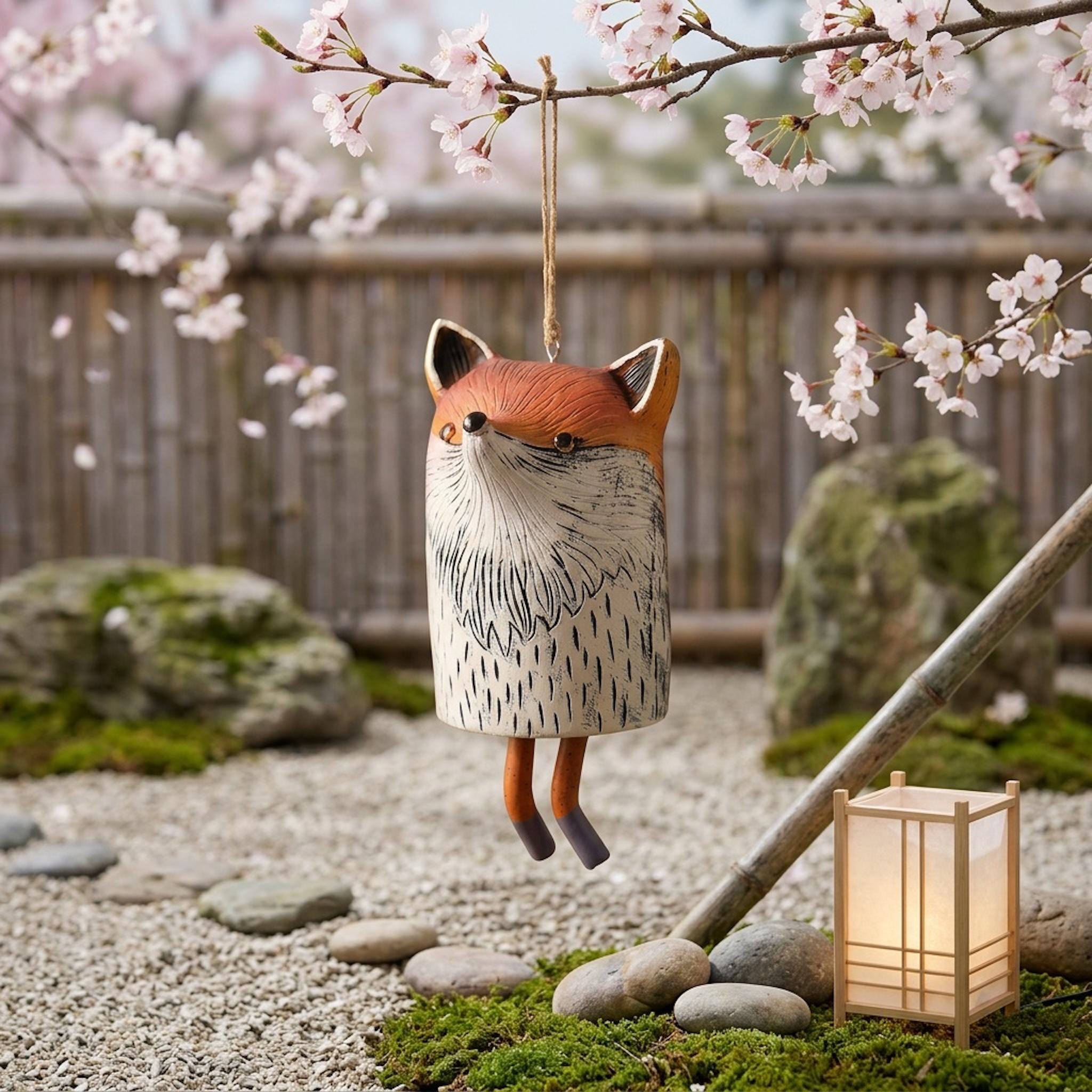 🎐Handmade Whimsical Animal Wind Chime Ornaments