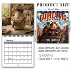 🐹2027 Guinea Pig Adventures Calendar