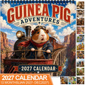🐹2027 Guinea Pig Adventures Calendar