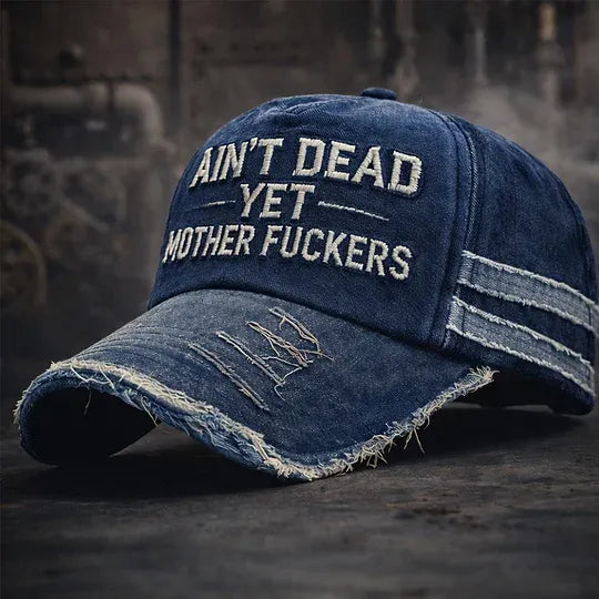🎉Last Day 49% OFF -Ain't Dead Yet Vintage Trucker Cap