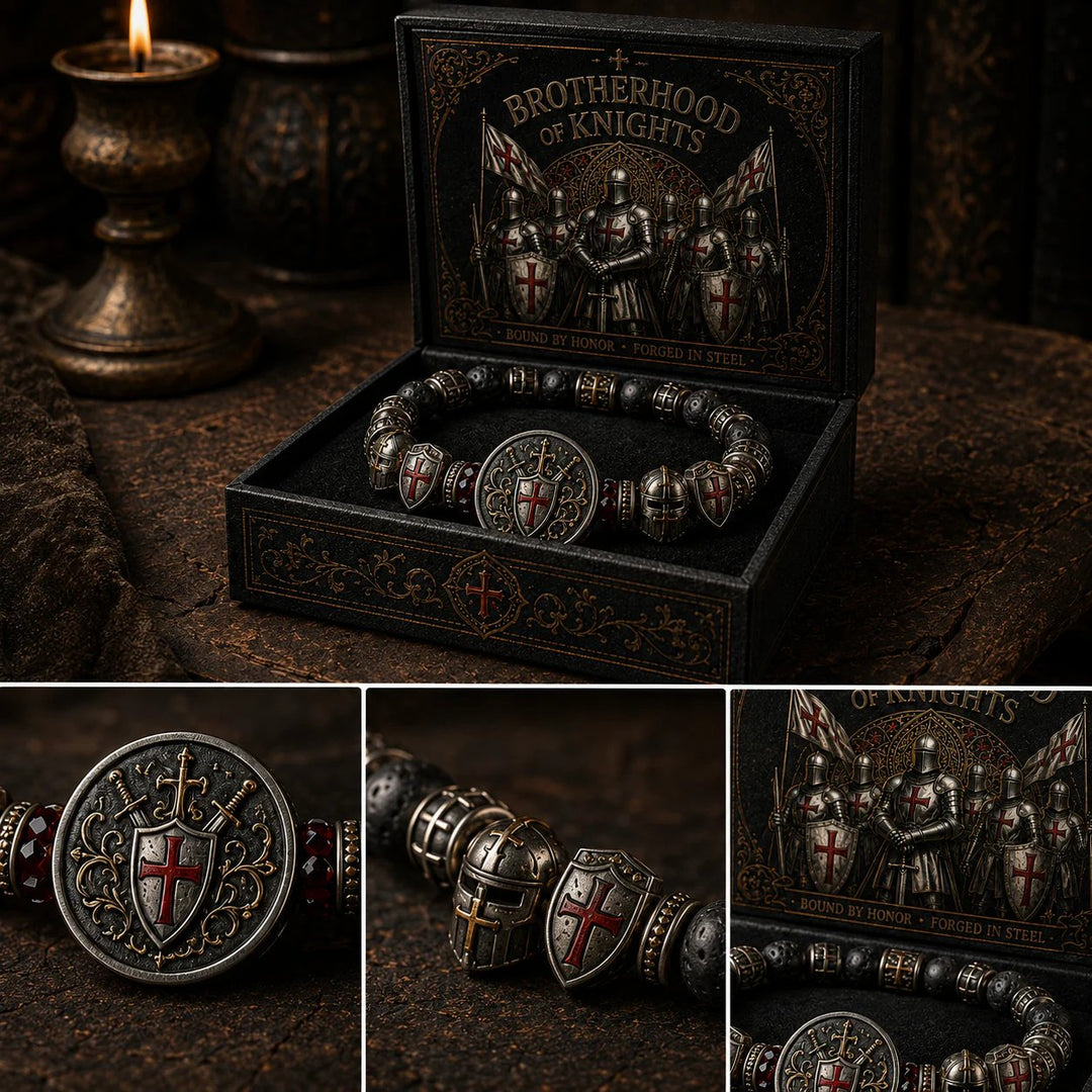🏆Flash Sale⚡ 5K+ SOLD! ⚔️ Brotherhood of Knights Faith Bracelet