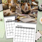 🐹2027 Guinea Pig Adventures Calendar