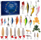 ⏳ Last day! 49% OFF – 🎣🎄 Christmas Fishing Lures Advent Calendar – Limited Release
