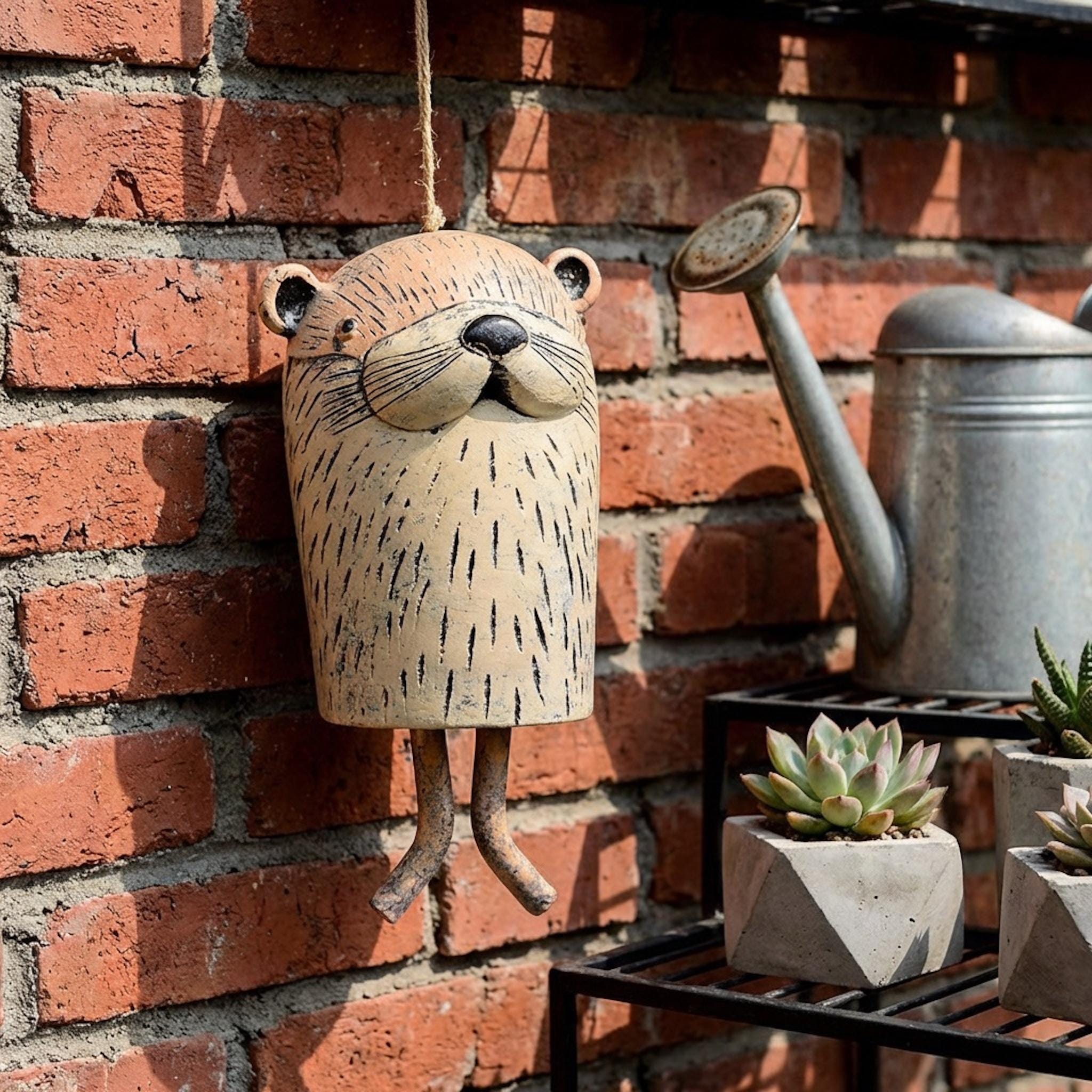 🎐Handmade Whimsical Animal Wind Chime Ornaments