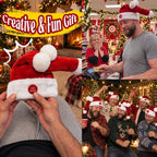 🎅 Funny Moving Santa Hat – Fun Christmas Party Accessory