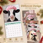 2027 Cow Wall Calendar