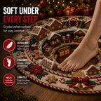 🎄 Christmas 3D Optical Illusion Rug