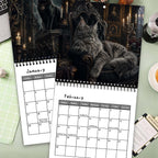 🐈‍⬛ Gothic Cats 2027 Wall Calendar
