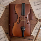 🔥HOT SALE - Vintage Violin Leather Notebook (Buy 2 Free Shipping)