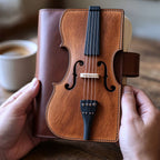 🔥HOT SALE - Vintage Violin Leather Notebook (Buy 2 Free Shipping)